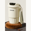 316 Stainless Steel Dual-Drink Insulated Coffee Tumbler