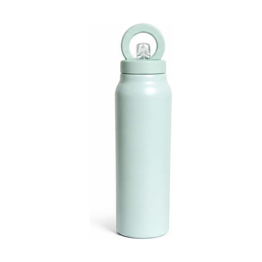 Custom 24oz Magnetic Phone-Stand Stainless Steel Sports Bottle