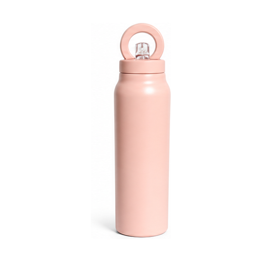 Custom 24oz Magnetic Phone-Stand Stainless Steel Sports Bottle