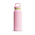 Custom 600ml One-Touch Stainless Steel Sports Bottle with Straw