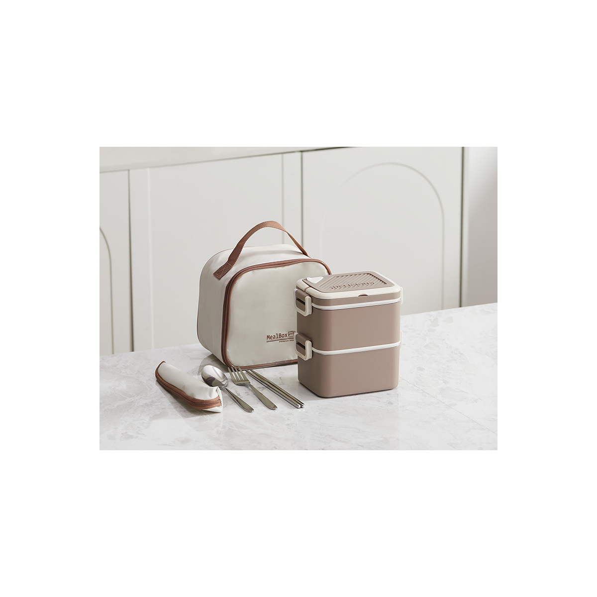 Large-Capacity Multi-Tier Stainless Steel Lunch Box