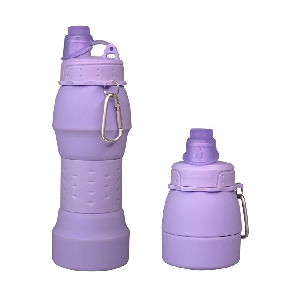 Collapsible Silicone Travel Water Bottle