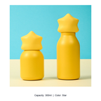 304 Stainless Steel Cartoon Animal Kids Insulated Bottle — 300ml / Star