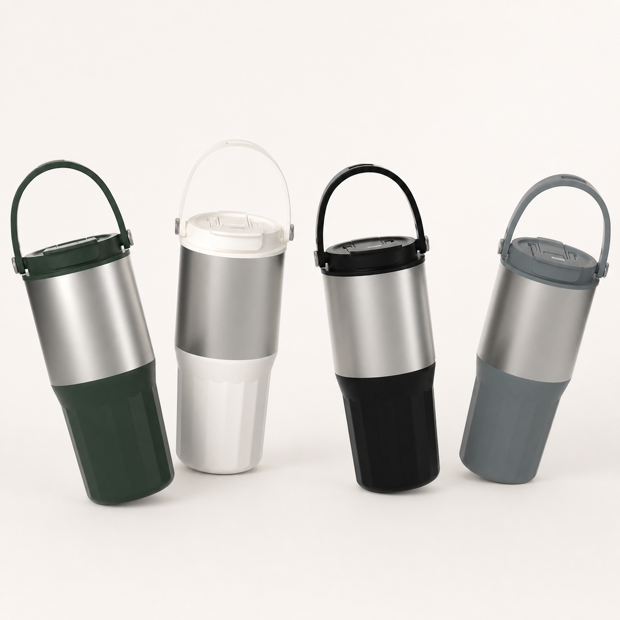 316 Stainless Steel Ceramic-Lined Dual-Drink Tumbler gallery view 1