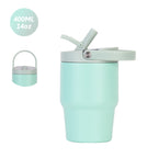 Custom 14oz Folding-Spout Stainless Steel Insulated Car Tumbler