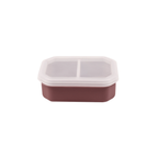 Compartment Silicone Leakproof Microwave Lunch Box