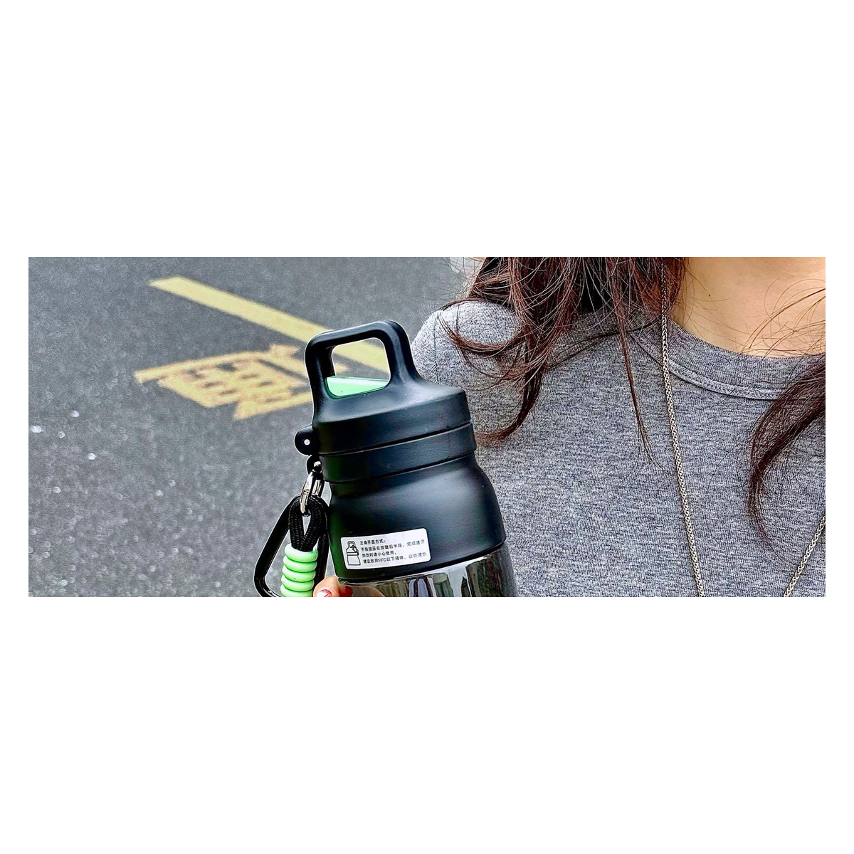 One-Touch Dual-Drink Tritan Straw Bottle