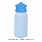 350ml 316 Stainless Steel Kids' Sports Bottle — 350 ml / Ocean Blue + Sky Blue