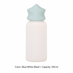 350ml 316 Stainless Steel Kids' Sports Bottle — 350 ml / Blue-White (New)