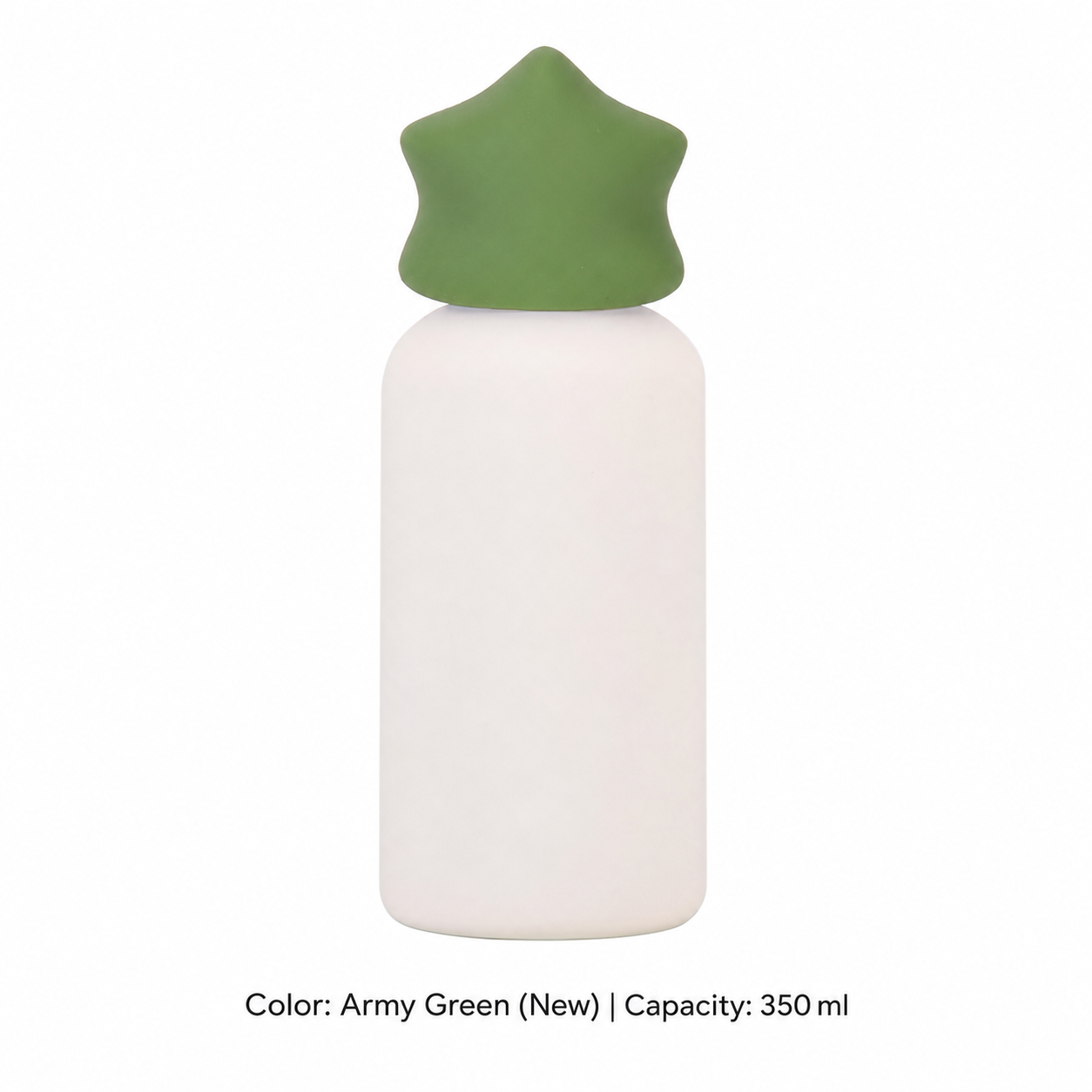 350ml 316 Stainless Steel Kids' Sports Bottle — 350 ml / Army Green (New)
