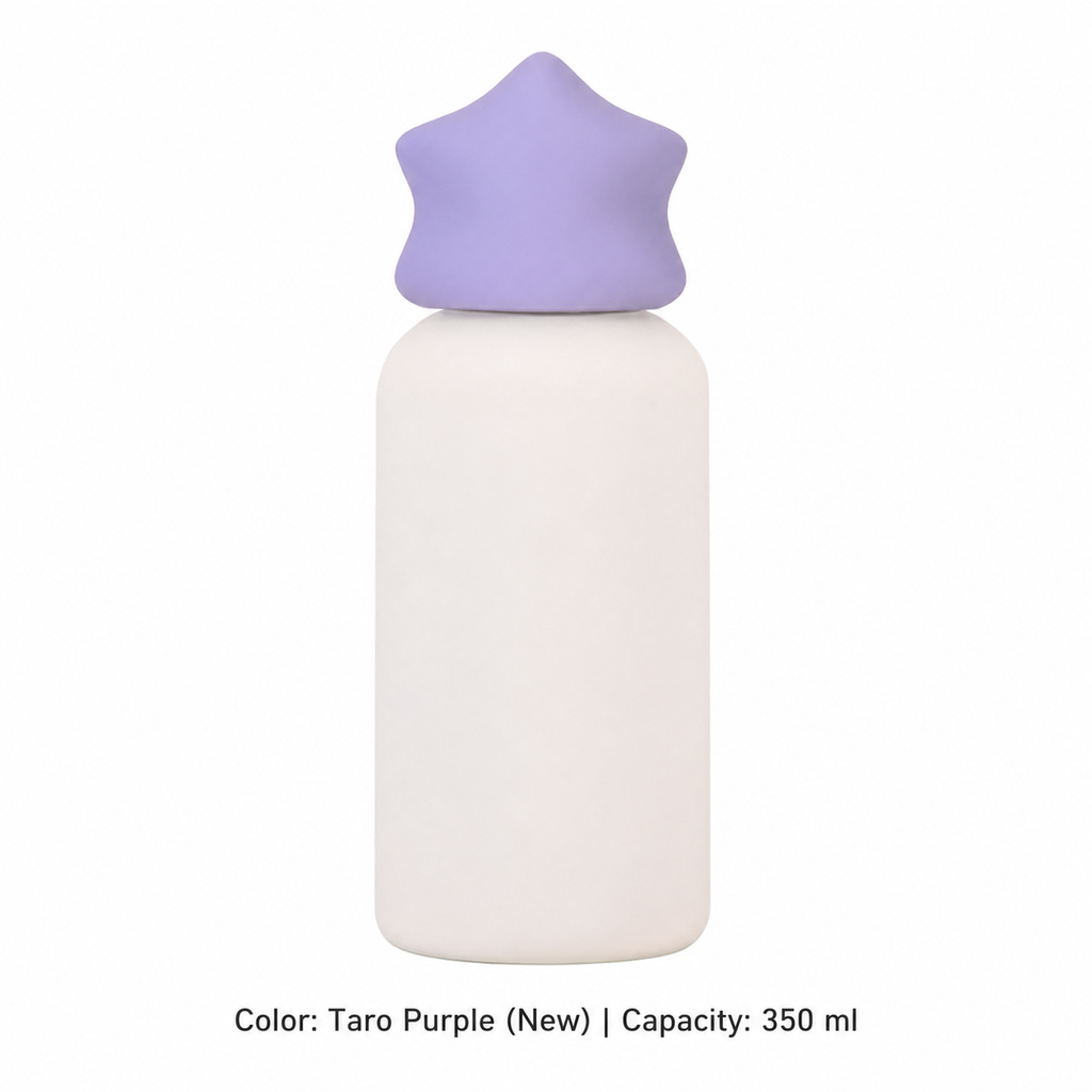 350ml 316 Stainless Steel Kids' Sports Bottle — 350 ml / Taro Purple (New)