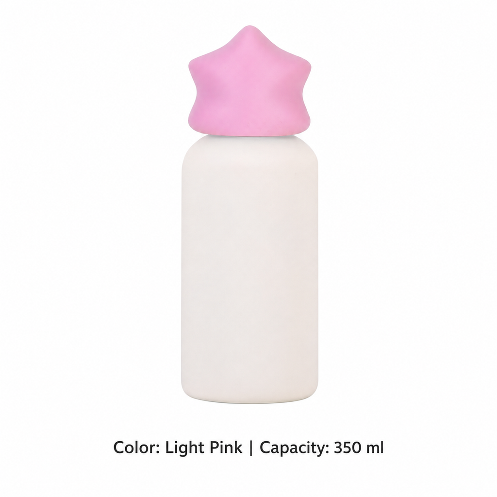 350ml 316 Stainless Steel Kids' Sports Bottle — 350 ml / Light Pink