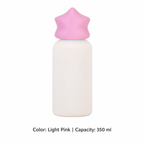 350ml 316 Stainless Steel Kids' Sports Bottle — 350 ml / Light Pink
