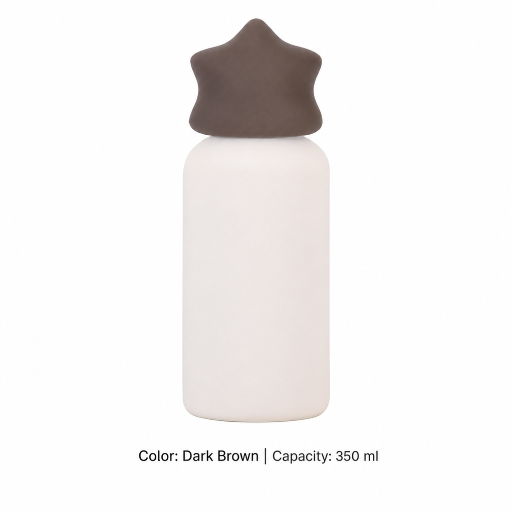 350ml 316 Stainless Steel Kids' Sports Bottle — 350 ml / Dark Brown