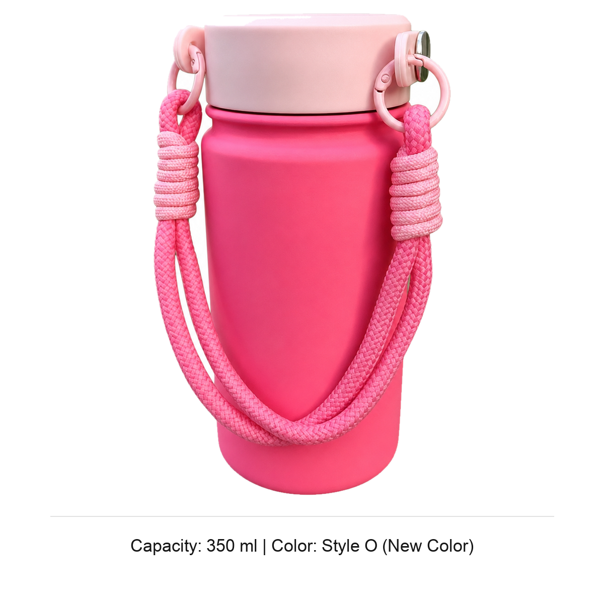 350ml 316 Stainless Steel Wide-Mouth Sports Bottle — 350 ml / Style O (New Color)