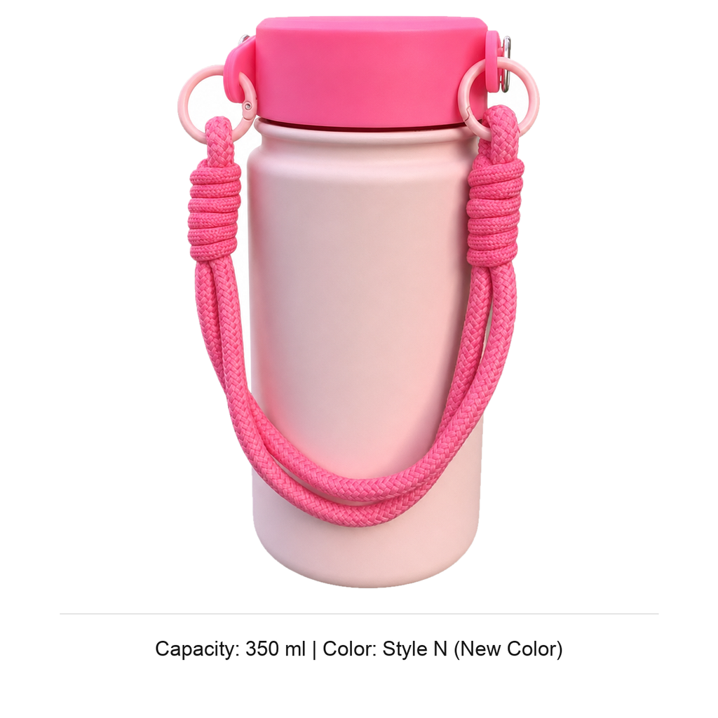 350ml 316 Stainless Steel Wide-Mouth Sports Bottle — 350 ml / Style N (New Color)