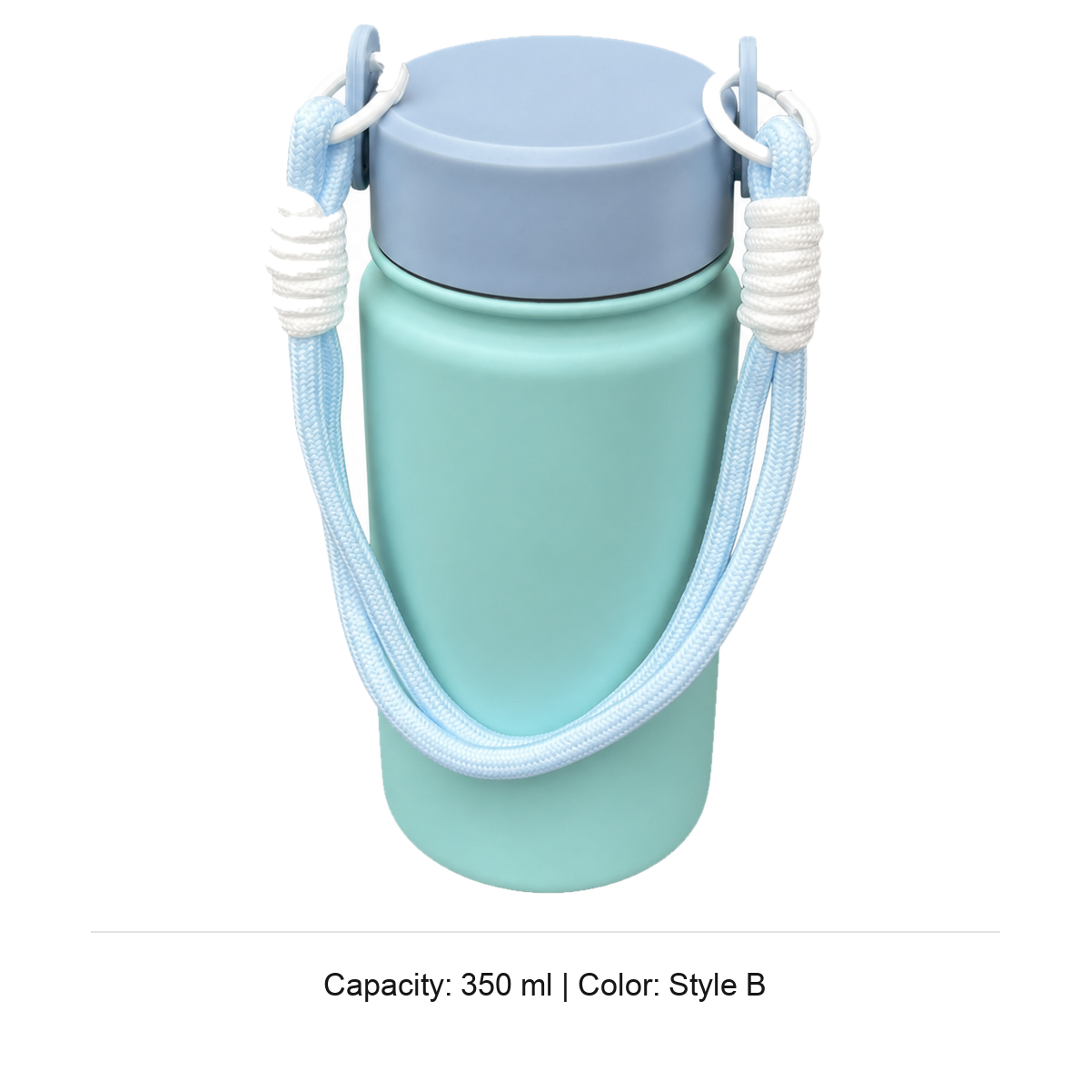 350ml 316 Stainless Steel Wide-Mouth Sports Bottle — 350 ml / Style B