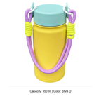 350ml 316 Stainless Steel Wide-Mouth Sports Bottle — 350 ml / Style D