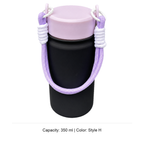 350ml 316 Stainless Steel Wide-Mouth Sports Bottle — 350 ml / Style H