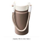 350ml 316 Stainless Steel Wide-Mouth Sports Bottle — 350 ml / Style J