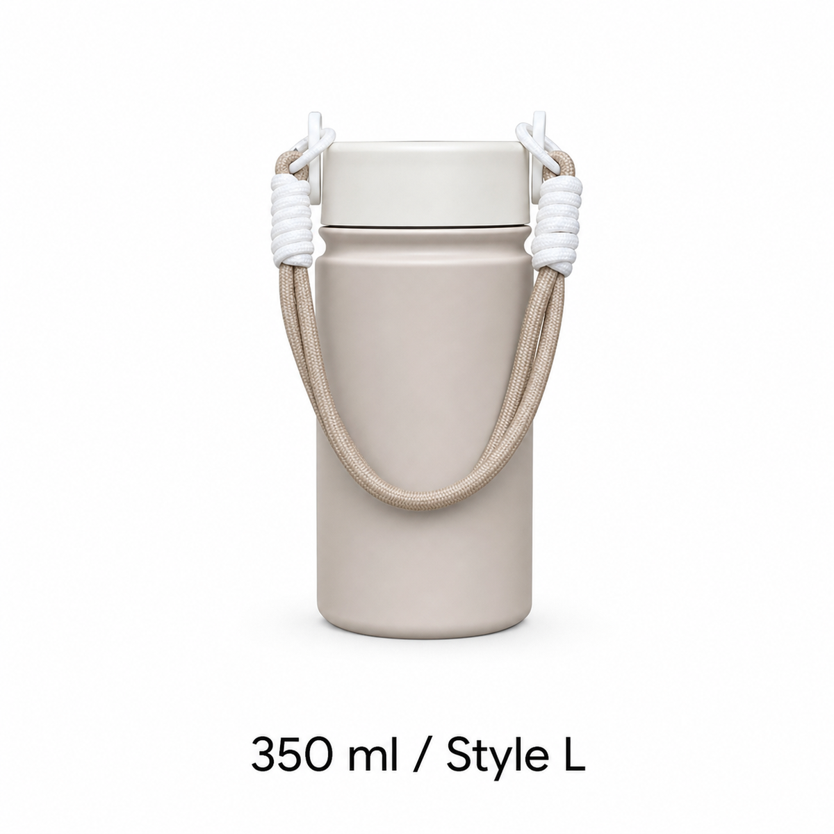 350ml 316 Stainless Steel Wide-Mouth Sports Bottle — 350 ml / Style L