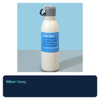 304 Stainless Steel Dual-Drink Travel Bottle