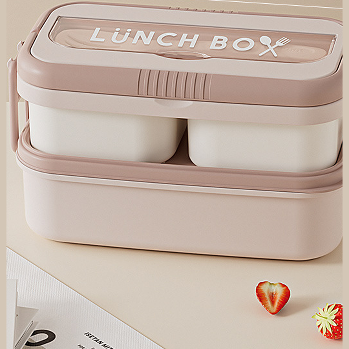Microwave-Safe Compartment Meal Prep Lunch Box