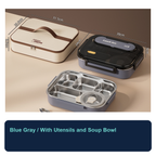 Extra-Large 304 Stainless Steel Leakproof Lunch Box