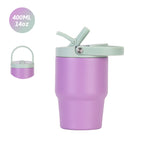 Custom 14oz Folding-Spout Stainless Steel Insulated Car Tumbler