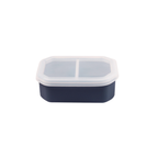 Compartment Silicone Leakproof Microwave Lunch Box