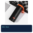 800ml 316 Stainless Steel Vacuum Bottle with Carry Strap