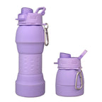 Collapsible Silicone Travel Water Bottle