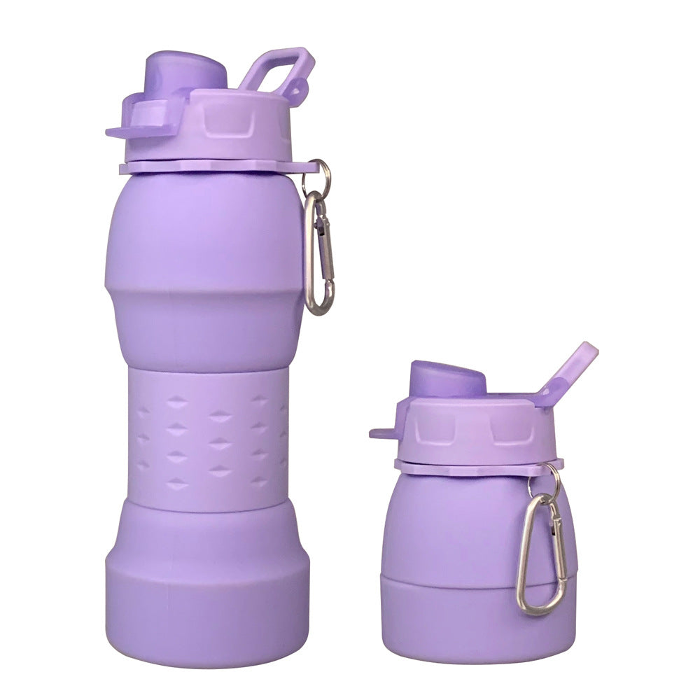 Collapsible Silicone Travel Water Bottle