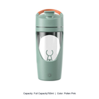 700ml Electric Tritan Mixing Shaker Bottle — Full Capacity700ml / Pollen Pink