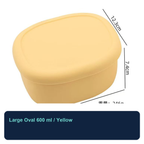 Food-Grade Silicone Leakproof Lunch Box