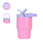 Custom 14oz Folding-Spout Stainless Steel Insulated Car Tumbler