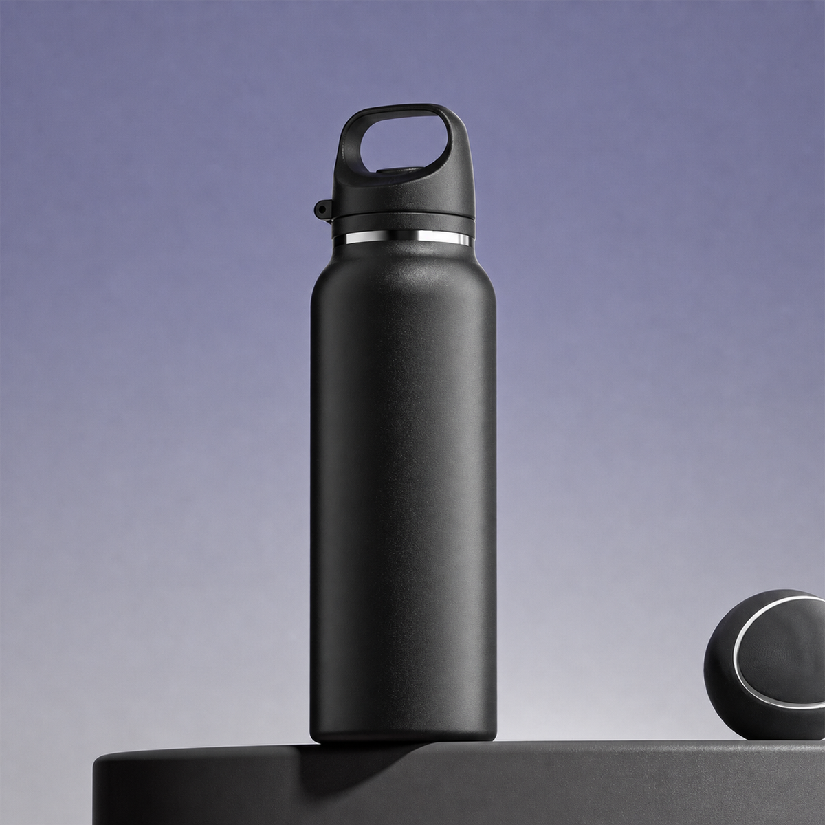 Custom Logo 600ml One-Touch Stainless Steel Insulated Bottle