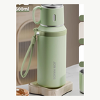 600 ml 316 Stainless Steel Tea-Infuser Insulated Bottle with Cup Lid