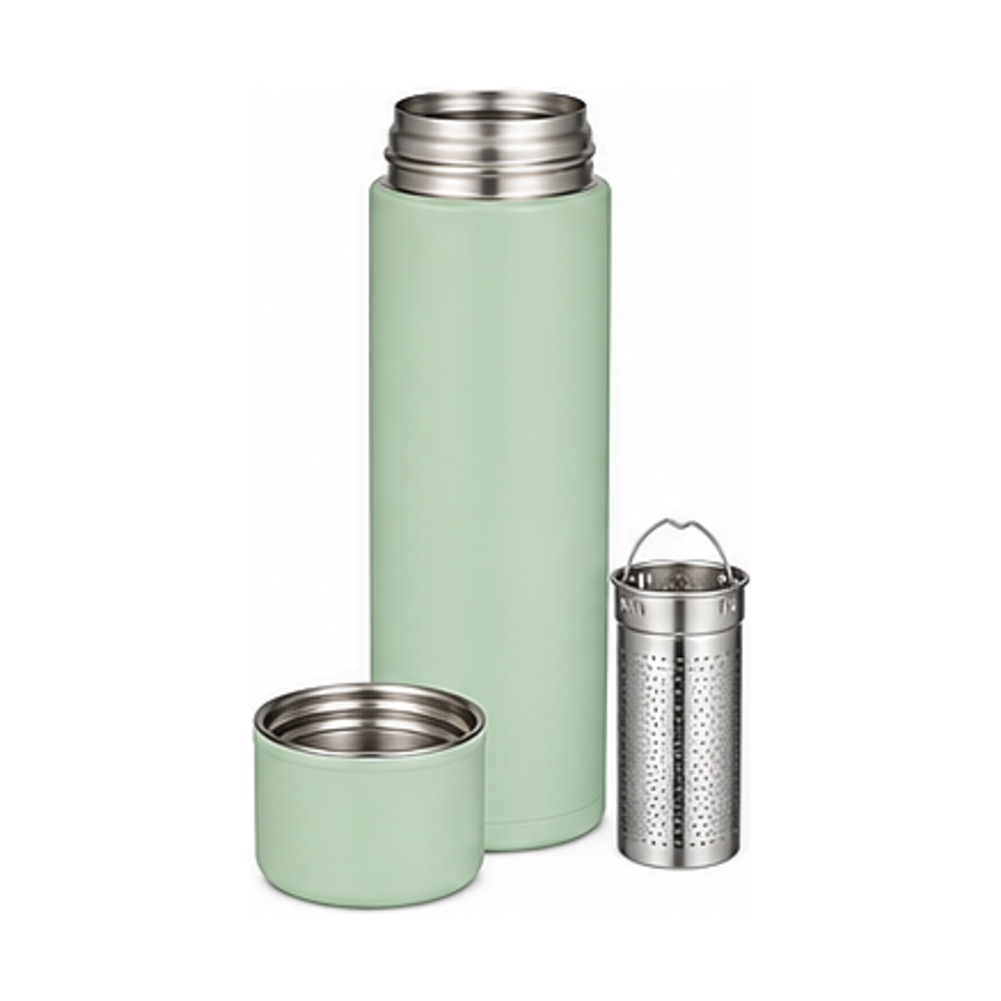 Custom 600ml / 800ml 316 Stainless Steel Tea-Infuser Bottle