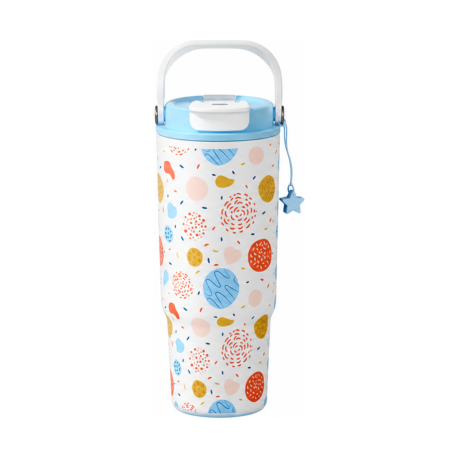 Custom 880ml 316 Stainless Steel Ceramic-Lined Art Tumbler