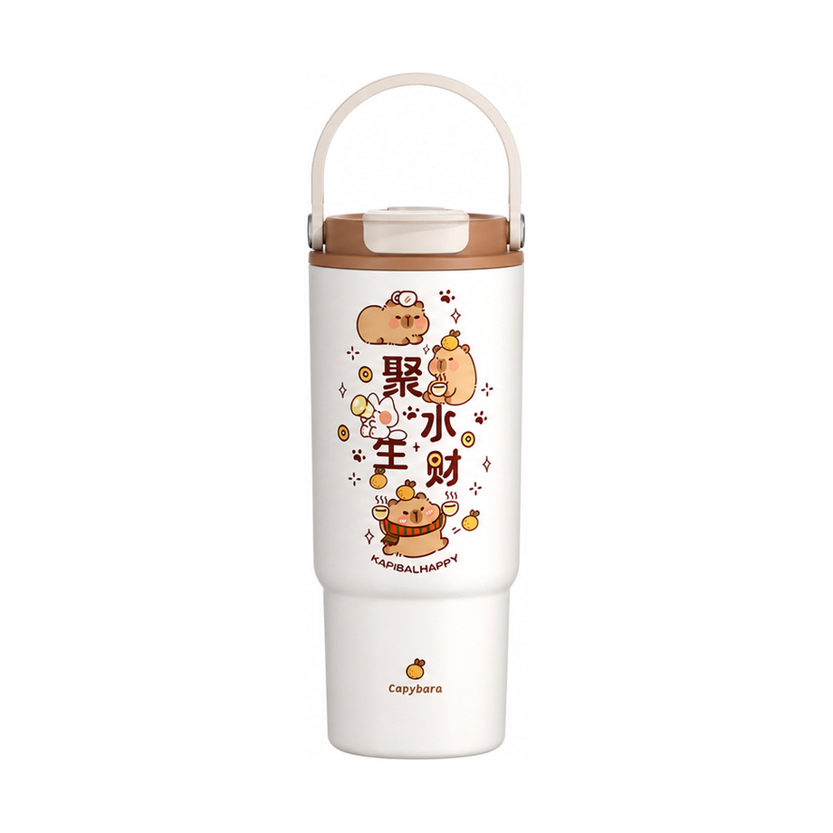 Custom 880ml 316 Stainless Steel Ceramic-Lined Art Tumbler