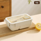 Custom Logo PP and Stainless Steel Divided Lunch Box