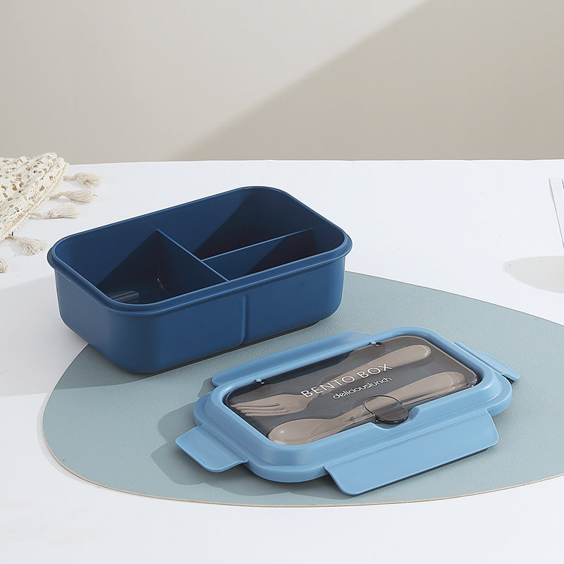 Custom Logo PP and Stainless Steel Divided Lunch Box