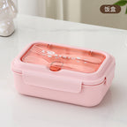 Custom Logo PP and Stainless Steel Divided Lunch Box