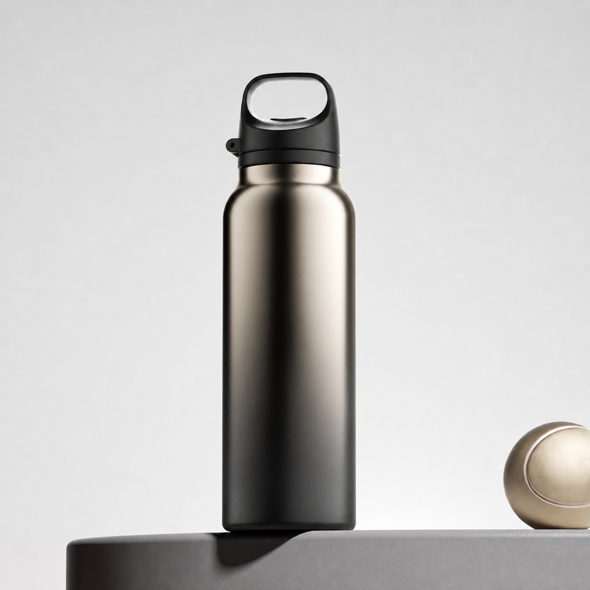 Custom Logo 600ml One-Touch Stainless Steel Insulated Bottle