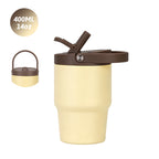 Custom 14oz Folding-Spout Stainless Steel Insulated Car Tumbler