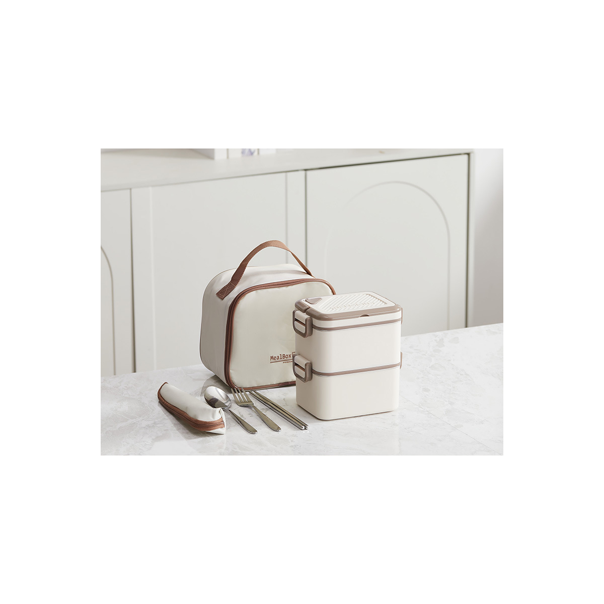 Large-Capacity Multi-Tier Stainless Steel Lunch Box