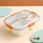 Cartoon 3 or 4-Compartment Microwave Lunch Box
