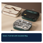 Extra-Large 304 Stainless Steel Leakproof Lunch Box