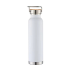 Bamboo-Lid Stainless Steel Wide-Mouth Sports Bottle gallery view 3